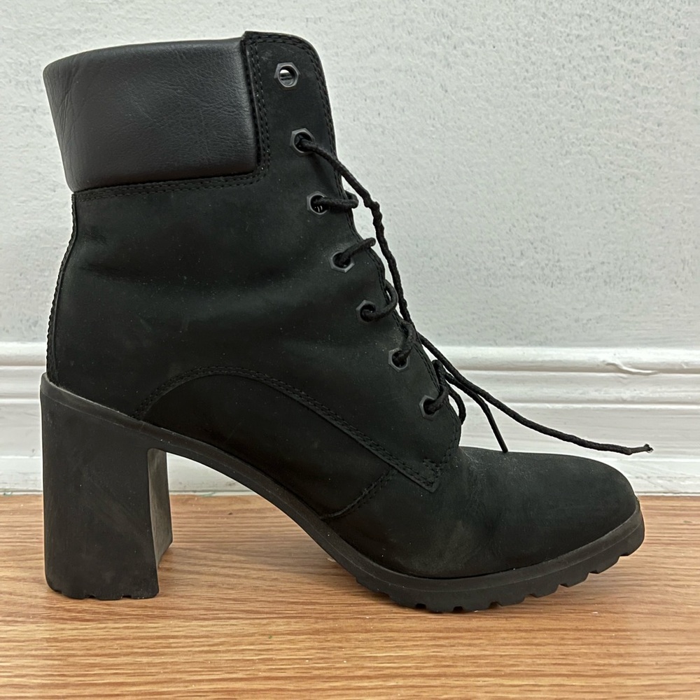 Timberland Allington Leather Heeled Boots - Water Resistant